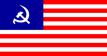 [Canton with white hammer and sickle]